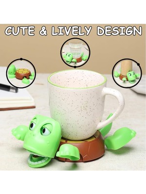 Dükkan Design Çılgın Kaplumbağa Bardak Altlığı