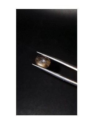 3.55CT 10X7.5MM Oval Natural 6 Ray Star Sapphire Unheated