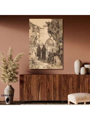 Tekli Dikey Kanvas Alphonse Mucha Bonhams