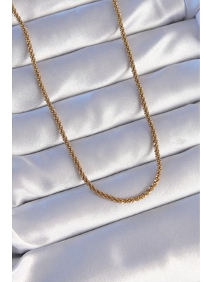 316L Çelik Gold Renk Kolye - Lisinya