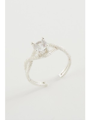 Sonsuzluk Tek Taşlı Yüzük