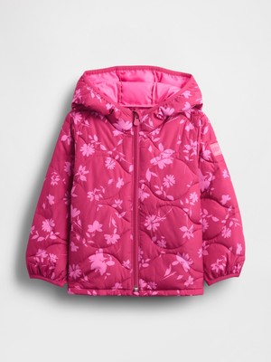Gap Kız Bebek Pembe Coldcontrol Şişme Mont