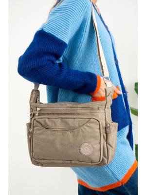 Klinkır Kadın Postacı Çanta Çok Cepli 30*20 cm Su Itici Kumaş Bayan Çapraz Askılı Omuz Çantası