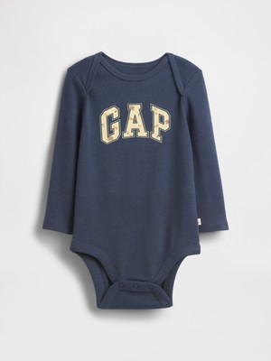 Gap Bebek Lacivert Gap Logo Bodysuit