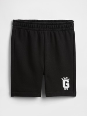 Gap Erkek Çocuk Siyah Gap Logo Fermuarlı Sweatshirt