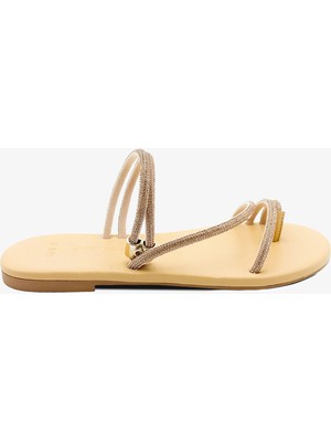 Greyder Kadın Pembe Hakiki Deri Sandalet 4Y2WS50751