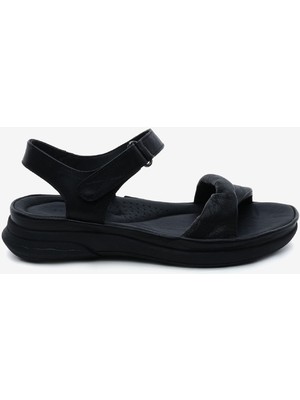 Kadın Siyah Hakiki Deri Sandalet 5Y2FS33580