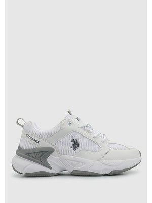 U.S. Polo Assn. MAYBE WMN 5PR Beyaz Kadın Sneaker