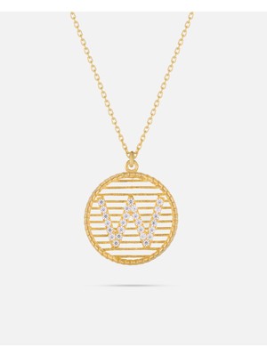 Meks Jewels Kişiye Özel 14 Ayar Harf Kolye