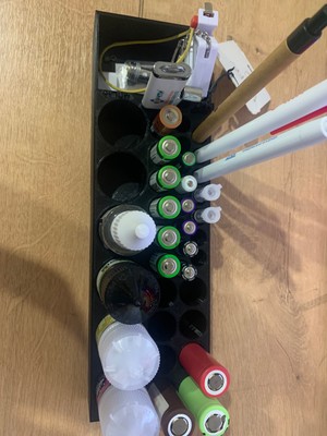 Yeni Piller Için Organizatör ve Sadece 260*80*28 Değil (Plastik Aparattır!!!)