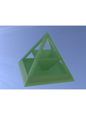 Yeni Piramit - Kırtasiye Malzemeleri Için Organizatör (Plastik Aparattır!!!)