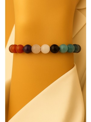 Kova Burcu Doğal Taş Bileklik (21 Ocak – 19 Şubat)