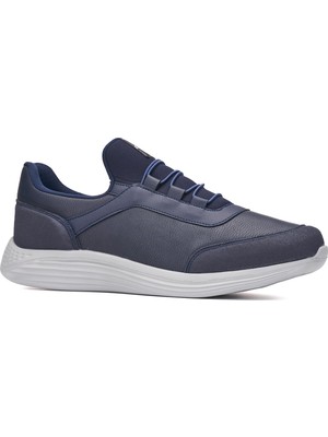 Günlük Erkek Yetişkin Sneaker Büyük Numara Spor Ayakkabı Lastik Bağcıklı  Rahat Esnek 110C