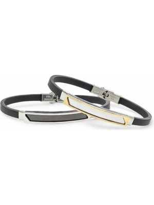 Fm İsim Yazılabilir Kişiselleştirilebilir Çelik Bileklik 3183SCB028