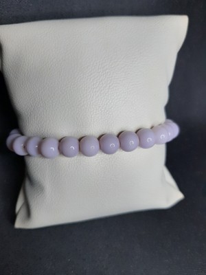 Mryart Lila Cam Boncuk Bileklik Unisex
