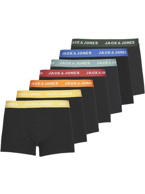 Jack Jones Vıto Solıd 7 Li Paket Erkek Boxer 12230353