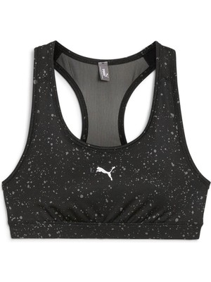 Puma 4keeps Kadın Sporcu Sütyeni Siyah Renkli Nefes Alabilir Kumaş ile Şık Tasarım 52531740