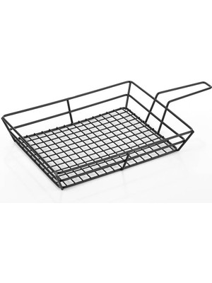 Altınbaşak Kulplu Büyük Dikdörtgen Sunum Sepeti 28*20*5,5 (A 009