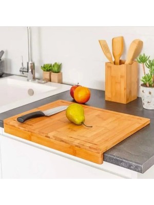 Ahşap Tezgah Üstü Kesme Tahtası Küçük Boy