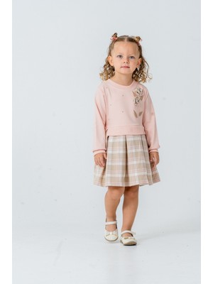 Kız Çocuk Elbise 1-4 Yaş 52045
