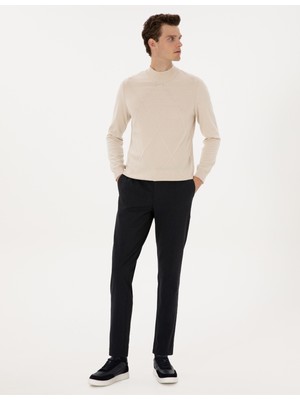 Pierre Cardin Erkek Lacivert Ex. Slim Fit Kumaş Pantolon 50311574-VR033