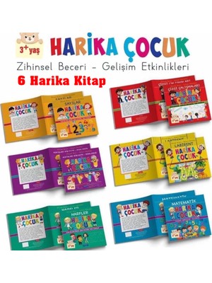 Etkinlik Kitabı 3 4 5 Yaş 6 Harika Kitap
