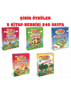 Şirin Öyküler 5 Kitap Masal Seti