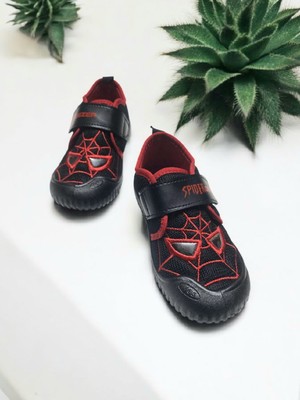 Tam Ortopedik Cırtlı Ayarlanabilir Örümcek Adam Yazlık Kreş Anaokulu Ev Panduf