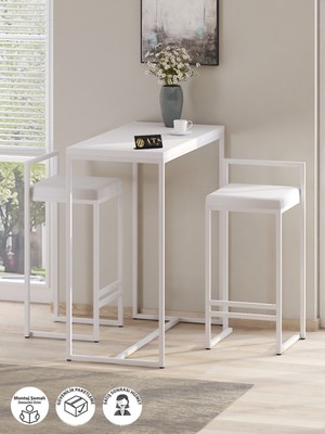 Barvia Bar Masası Gbb - 01 2'li Bar Masa Takımı