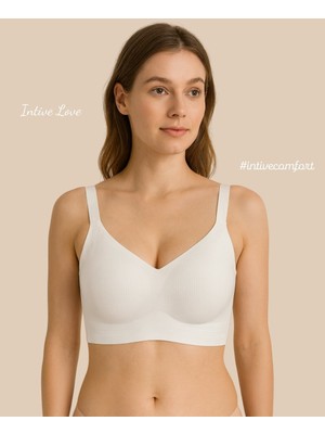 Intive Pureform Balensiz Dikişsiz Kopçasız Dokulu Seamless Bralet Sütyen (5 Renk)