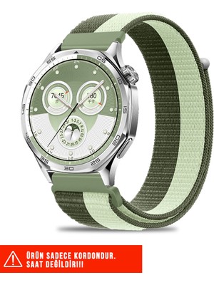 Huawei Watch Ultimate / Gt3 Se / Gt3 Elite / Gt Sport 46MM / Gt Runner Uyumlu Hasır Örgü Kordon 22MM