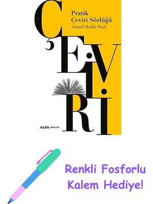 Pratik Çeviri Sözlüğü + Renkli Fosforlu Kalem