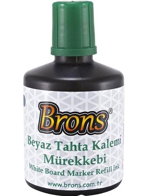 Brons Tahta Kalem Mürekkebi 100 cc Yeşil BR-355