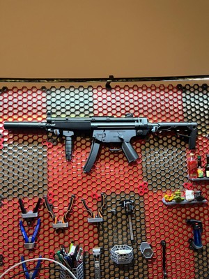 Mp-5 Model Dekoratif Oyuncak Tüfek Maketi