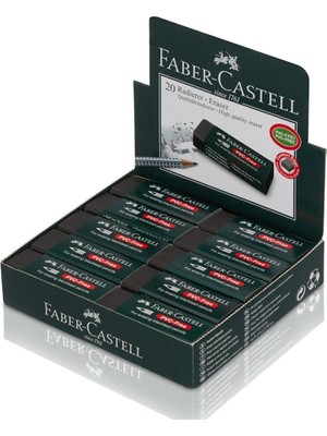 Faber-Castell Öğrenci Silgisi 20 Li Siyah (7089-20) 18 89 23