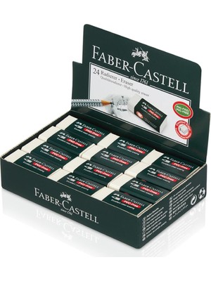 Faber-Castell Öğrenci Silgisi 24 Lü Beyaz (7085-24) 18 85 24
