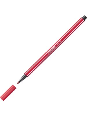 Stabilo Keçe Uçlu Boya Kalemi 1 mm Koyu Kırmızı 68/50