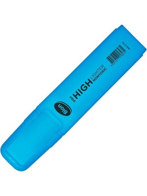 Bion Fosforlu Kalem Mavi 9184