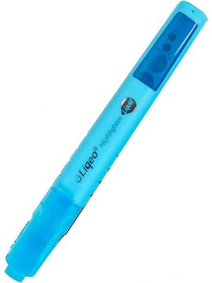 Liqeo Fosforlu Kalem Mavi H-3128