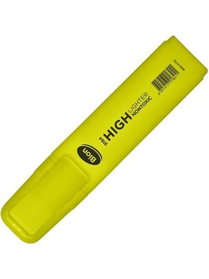 Bion Fosforlu Kalem Sarı 9184