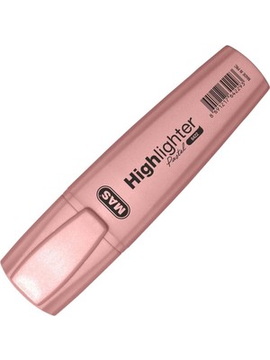 Mas Fosforlu Kalem Pastel Pembe 6422