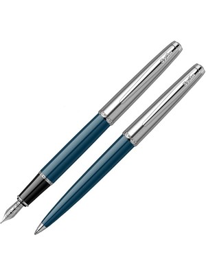 Scrikss Takım Kalem Dolma+Tükenmez Lacivert 78
