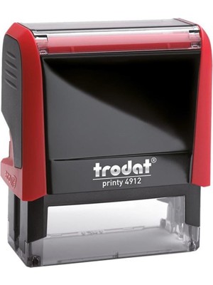 Trodat Standart Kaşe Otomatik 47X18 Kırmızı Kasa Kırmızı Keçe 4912