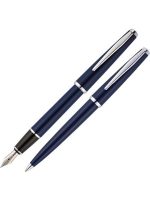 Scrikss Takım Kalem Dolma+Tükenmez Lacivert 33