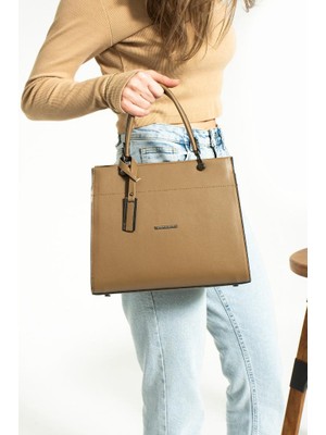  Business Kol Çantası Kadın Omuz Çantası 30*25 cm Kutu Model Çapraz Askılı Postacı Çanta Mega Çanta