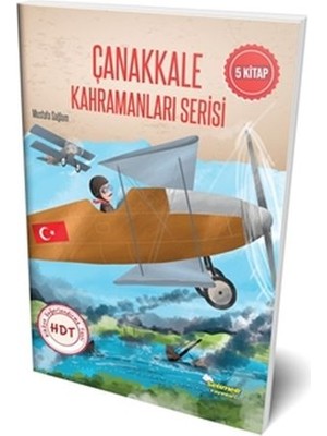 Çanakkale Kahramanları Seti - 5 Kitap Takım