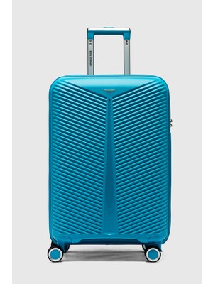 My-Pp Bilbao Orta Boy Polipropilen Süper Esnek Kırılmaz Tekerlekli Valiz Bavul Seyahat