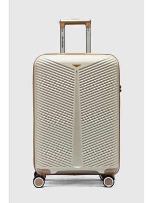 My-Pp Bilbao Orta Boy Polipropilen Süper Esnek Kırılmaz Tekerlekli Valiz Bavul Seyahat