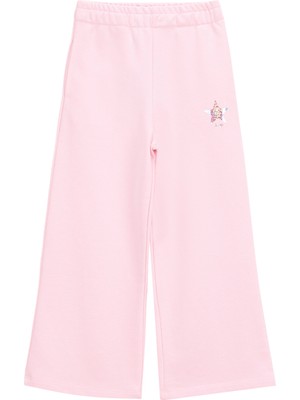 Jeep Ispanyol Paça Pembe Kız Çocuk Eşofman Altı J5WG-EA7586