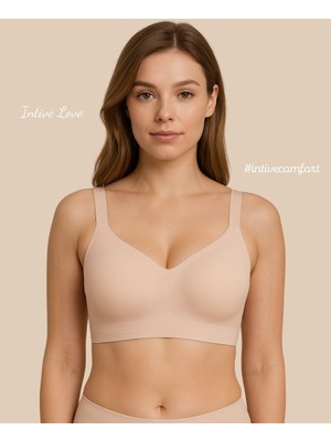 Intive Pureform Balensiz Dikişsiz Kopçasız Dokulu Seamless Bralet Sütyen (5 Renk)